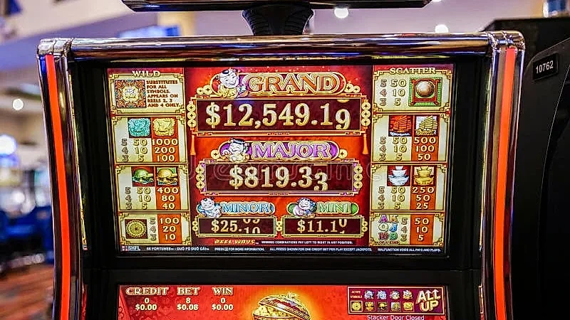 Progressive Jackpot Slots Grand Major Minor Pooled Cash Meters