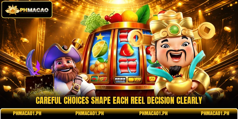 Careful choices shape each reel decision clearly