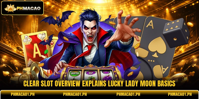 Clear slot overview explains Lucky Lady Moon basics