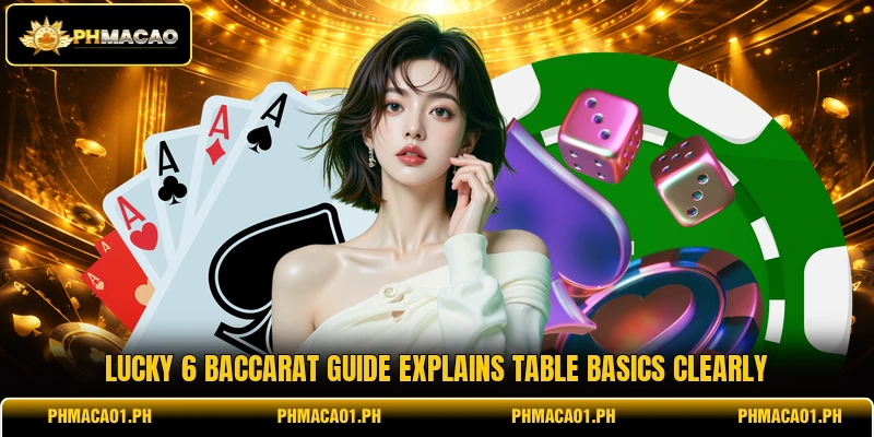Lucky 6 Baccarat guide explains table basics clearly