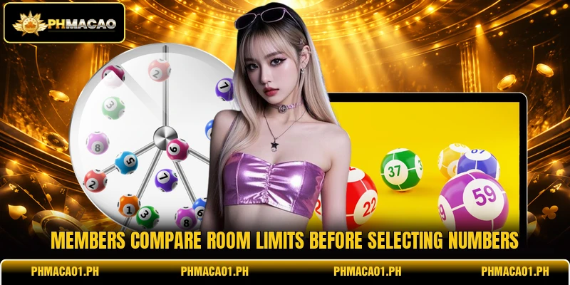 Members compare room limits before selecting numbers