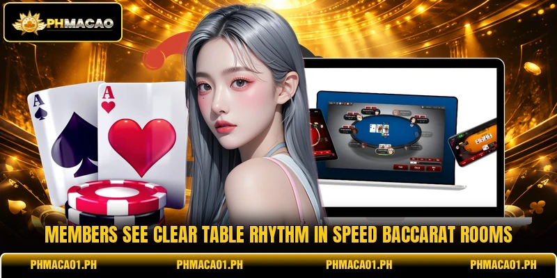 Members see clear table rhythm in Speed Baccarat rooms Members see clear table rhythm in Speed Baccarat rooms