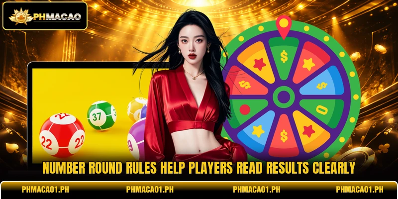 Number round rules help players read results clearly Number round rules help players read results clearly