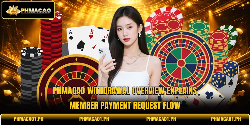 Phmacao withdrawal overview explains member payment request flow Phmacao withdrawal overview explains member payment request flow