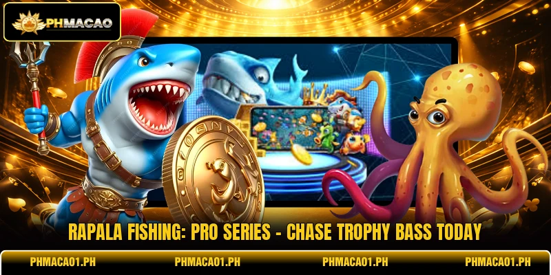 Rapala Fishing: Pro Series - Chase Trophy Bass Today