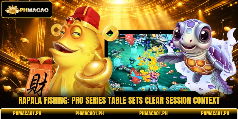 Rapala Fishing: Pro Series table sets clear session context Rapala Fishing: Pro Series table sets clear session context