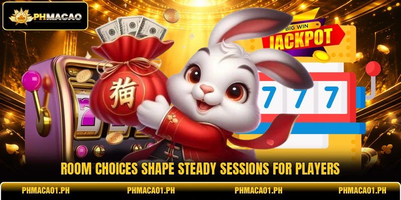 Room choices shape steady sessions for players