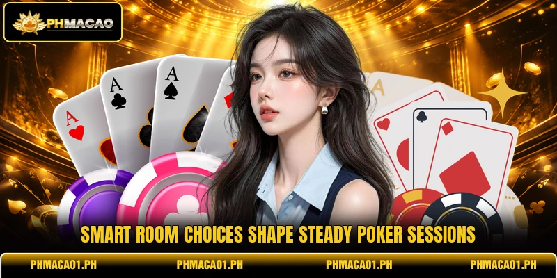 Smart room choices shape steady poker sessions Smart room choices shape steady poker sessions